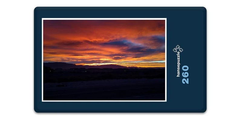 17400 Natur - Sonnenuntergang Puzzle