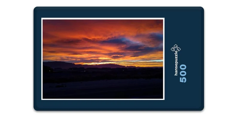 17400 Natur - Sonnenuntergang Puzzle