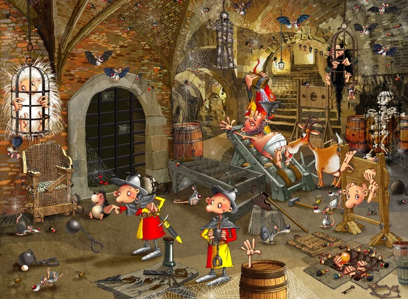 Dungeon, Francois Ruyer (2000pcs)