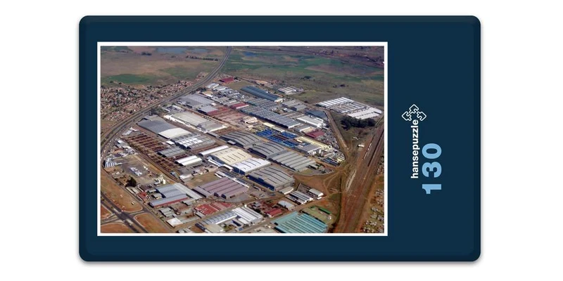 17158 Orte - Industrie-Gebiet Puzzle