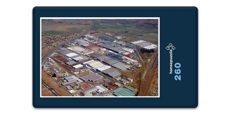 17158 Orte - Industrie-Gebiet Puzzle