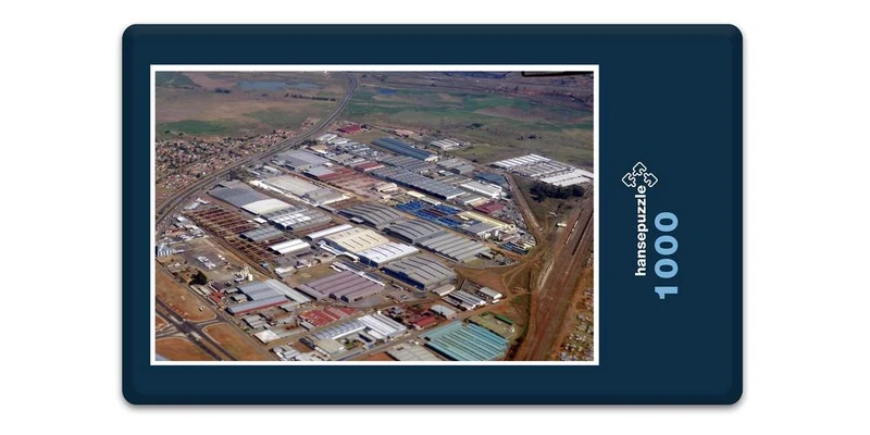 17158 Orte - Industrie-Gebiet Puzzle