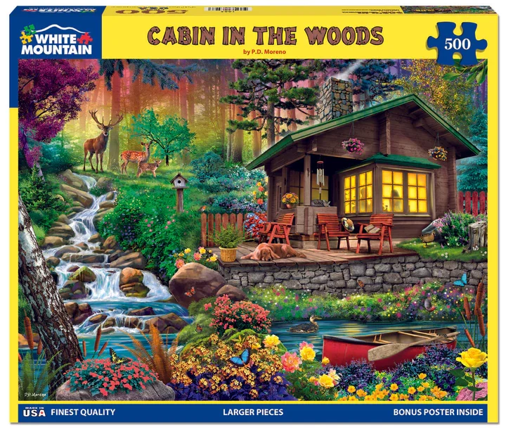Cabin in the Woods, P.D. Moreno (500pcs)