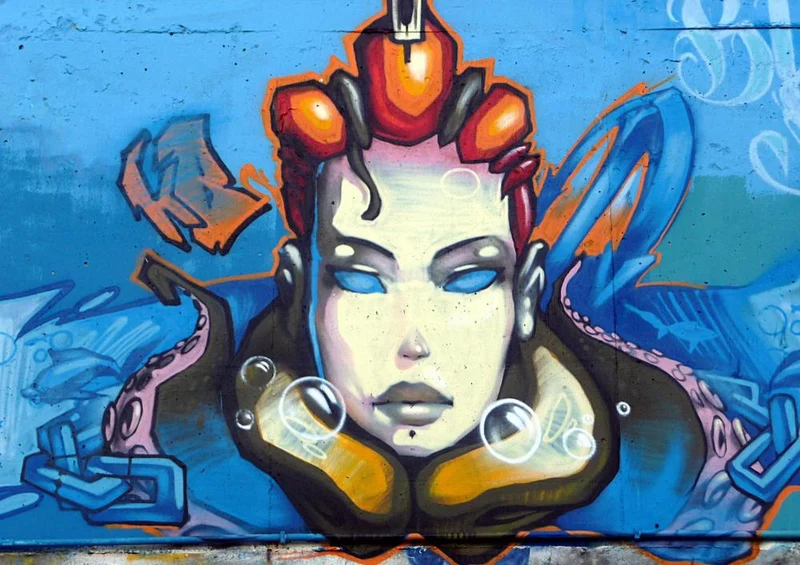 27922 Menschen - Graffiti Puzzle