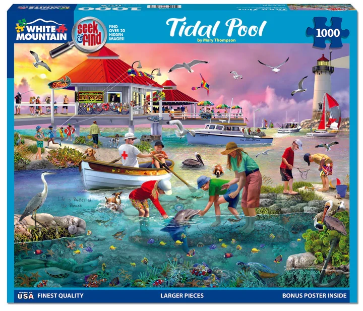 Seek & Find - Tidal Pool, Mary Thompson