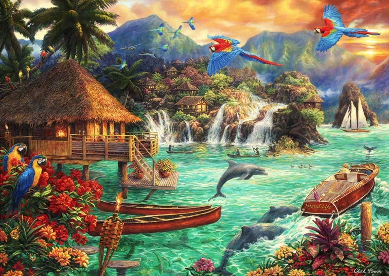 DMG Island Life, Chuck Pinson (500pcs) (DAMAGED BOX)