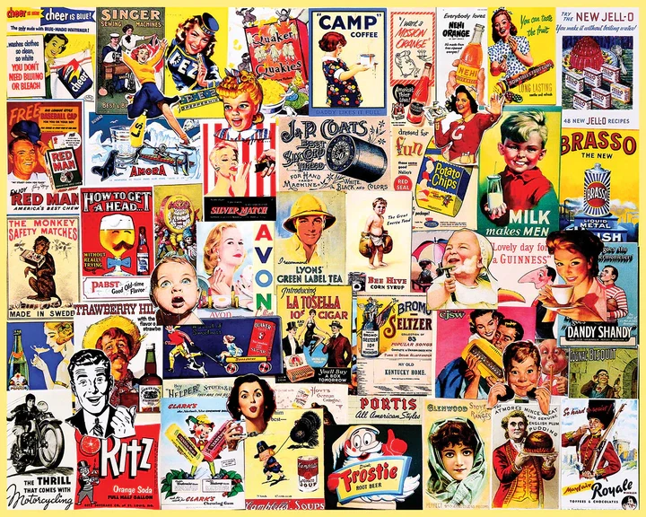Vintage Ads, Charlie Girard (500pcs)