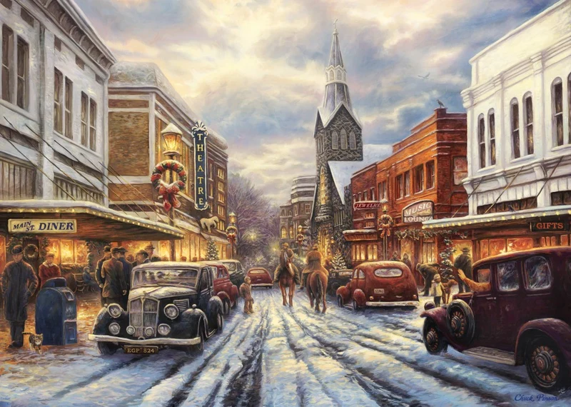 The Warmth of Small Town Living, Chuck Pinson (500pcs)