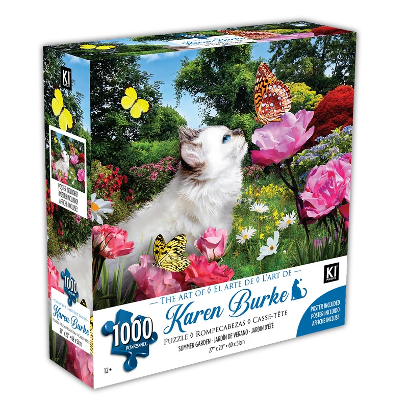 Summer Garden, Karen Burke (1000pcs)
