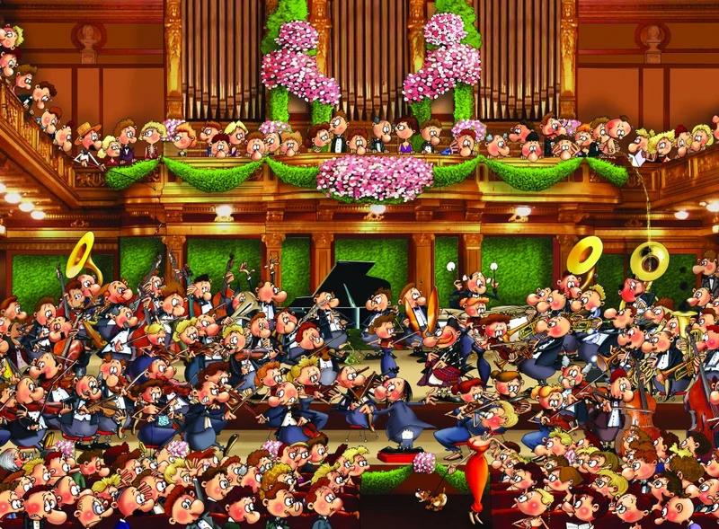 Orchestra, Francois Ruyer (2000pcs)