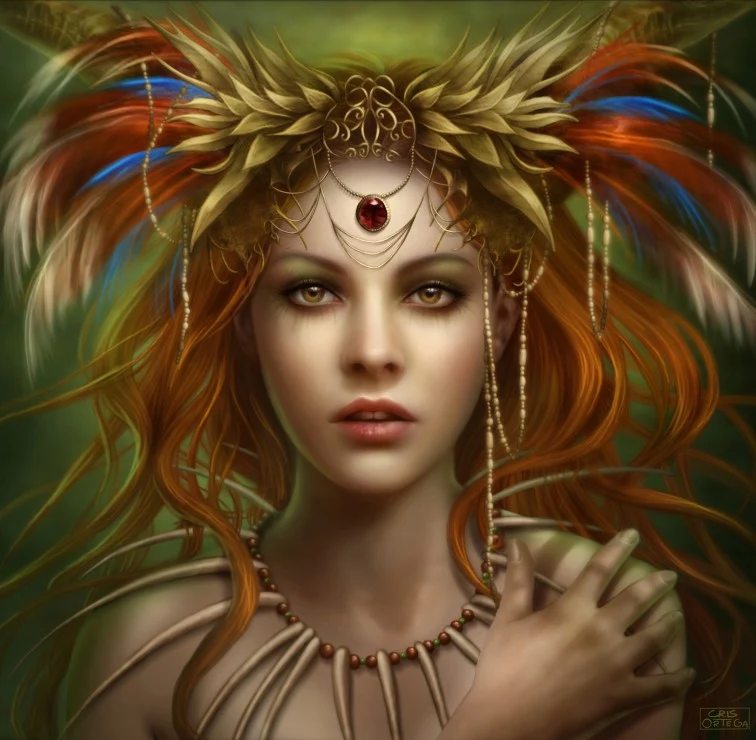 Tribal Goddess, Cris Ortega (1000pcs)
