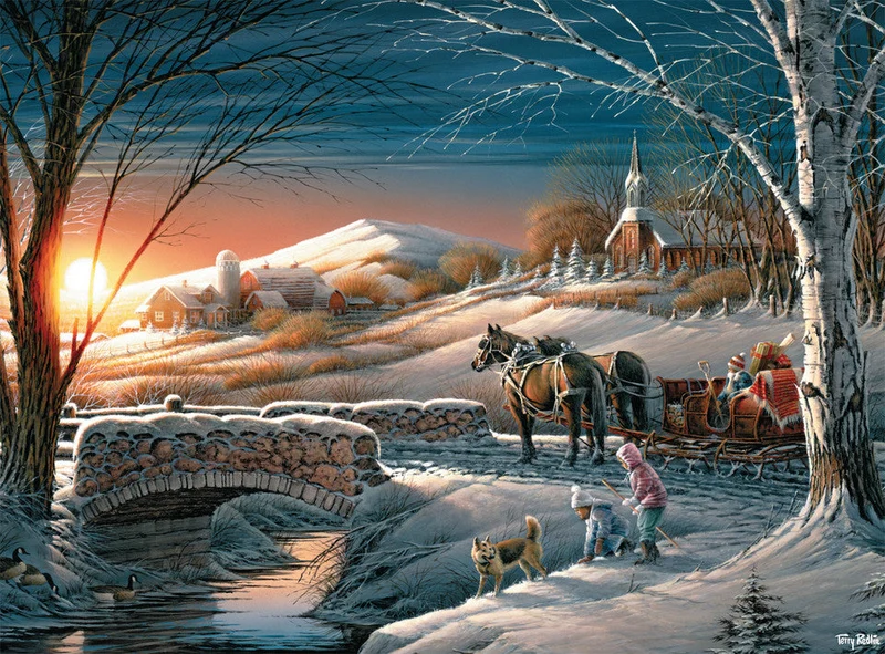 DMG Almost Home, Terry Redlin (DAMAGED BOX)