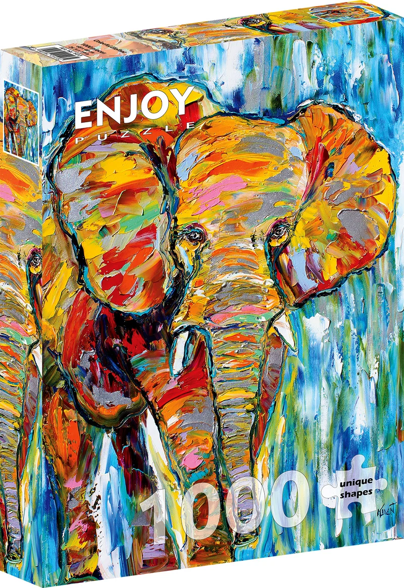 Colorful Elephant (1000pcs)