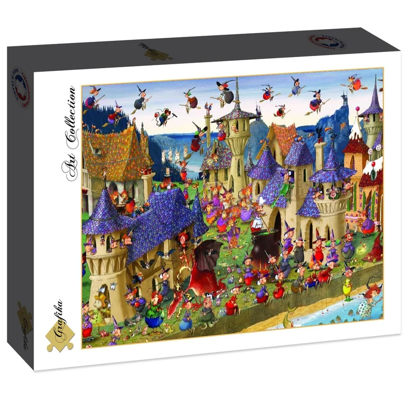 Puzzle François Ruyer: Witches (2000pcs)