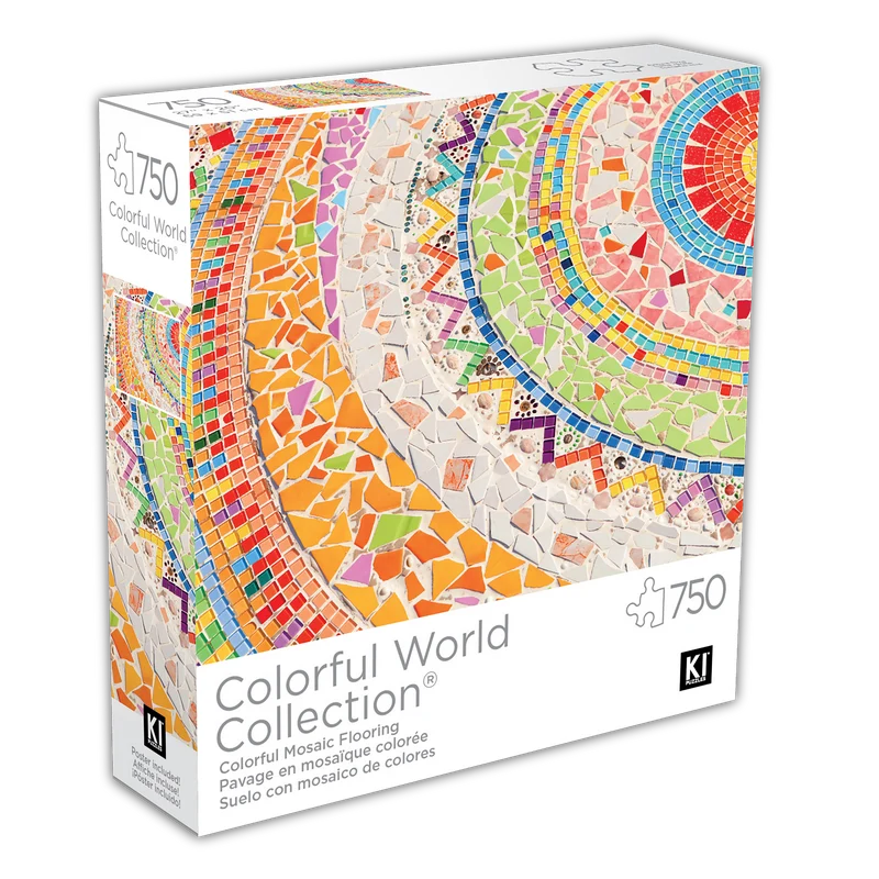 Colorful World - Colorful Mosaic Flooring (750pcs)