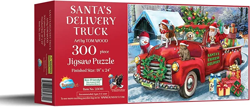 PFG Santa's Delivery Truck (Usage/Used - PUZZLES FOR GOOD)