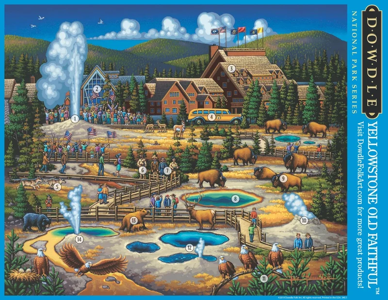 Yellowstone Old Faithful (500pcs)