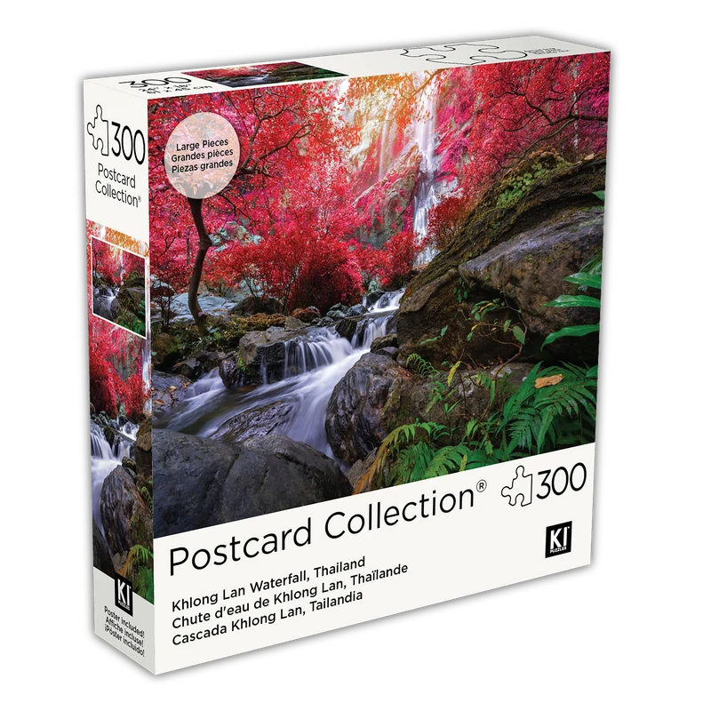 Postcard Collection - Khlong Lan Waterfall, Thailand (300pcs)