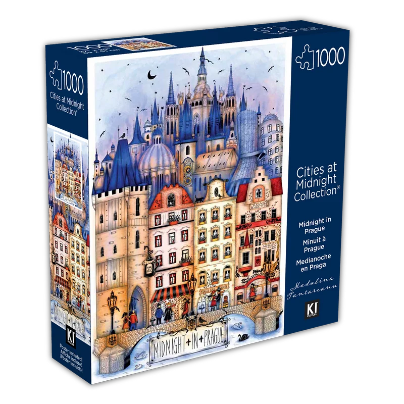 Cities at Midnight - Prague, Madalina Tantareanu (1000pcs)