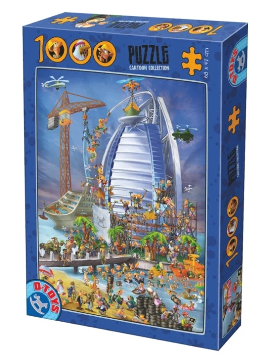 DMG Cartoon Collection - Burj Al Arab (DAMAGED BOX)
