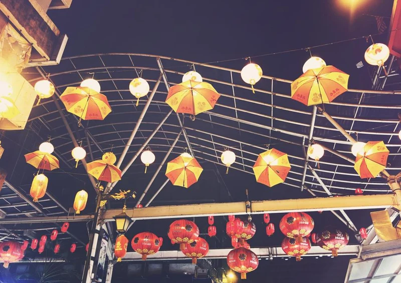 32735 Gebäude - Lampion Puzzle