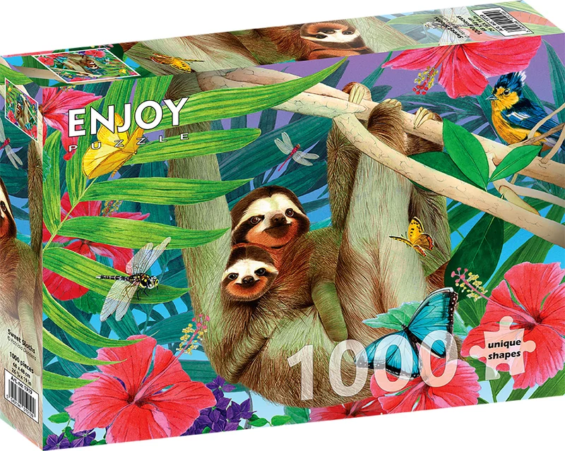 Sweet Sloths (1000pcs)