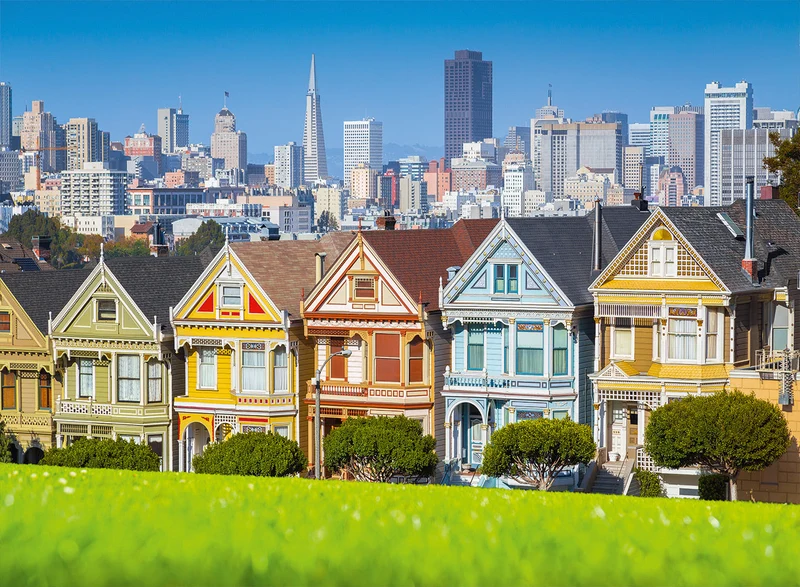 DMG San Francisco, Painted Ladies (3000pcs) (DAMAGED BOX)