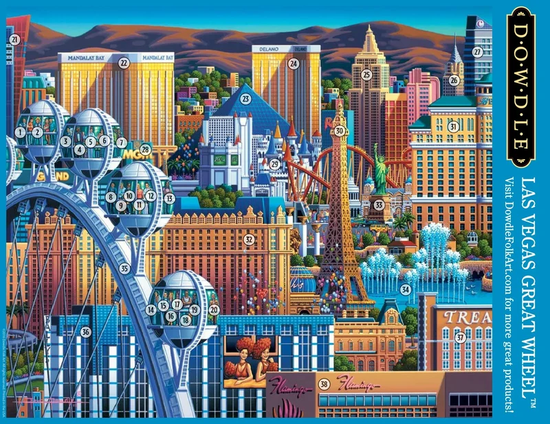 Las Vegas Great Wheel (500pcs)