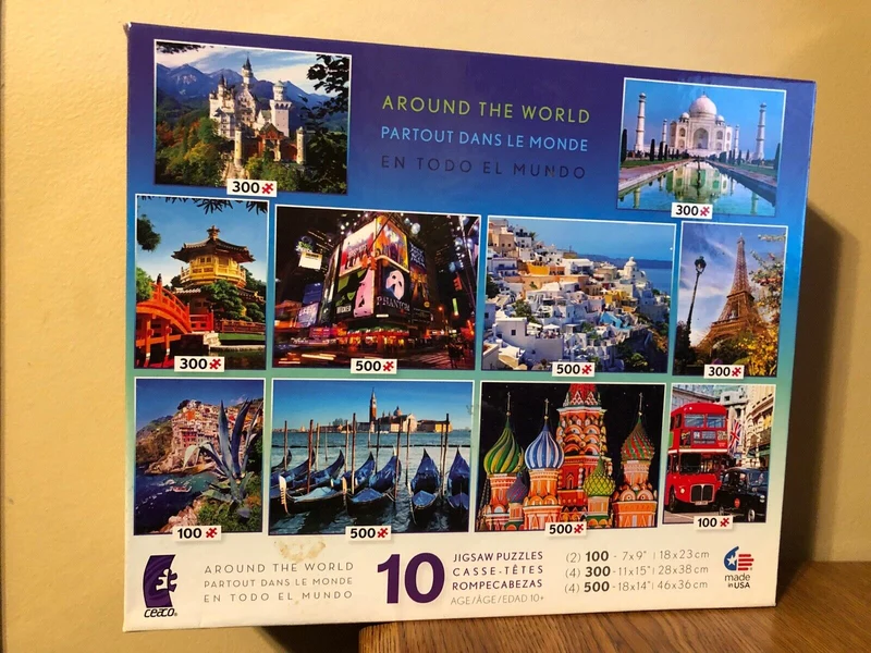 PFG 10-in-1 Around The World (Usagé/Used - PUZZLES FOR GOOD)