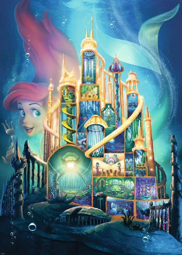 DMG Ravensburger Disney Castles - Ariel (DAMAGED BOX)