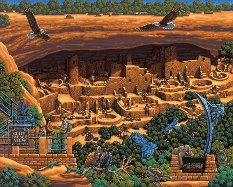 Mesa Verde National Park (500pcs)
