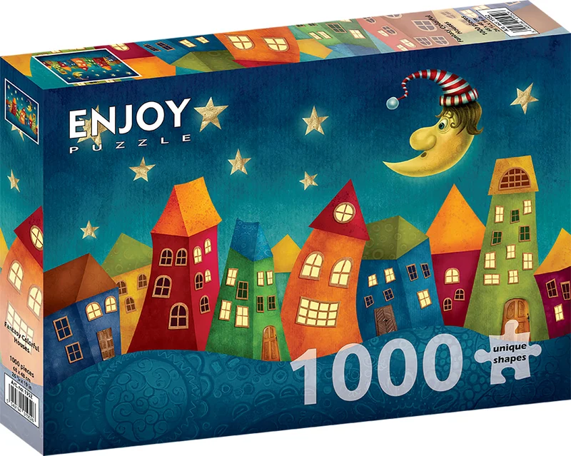 Fantasy Colorful Houses (1000pcs)