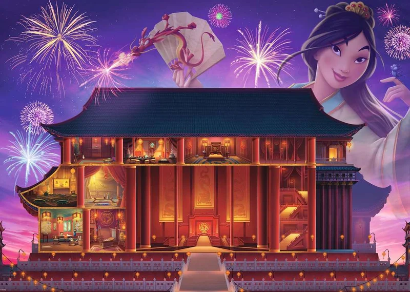DMG Ravensburger Disney Castles - Mulan (DAMAGED BOX)