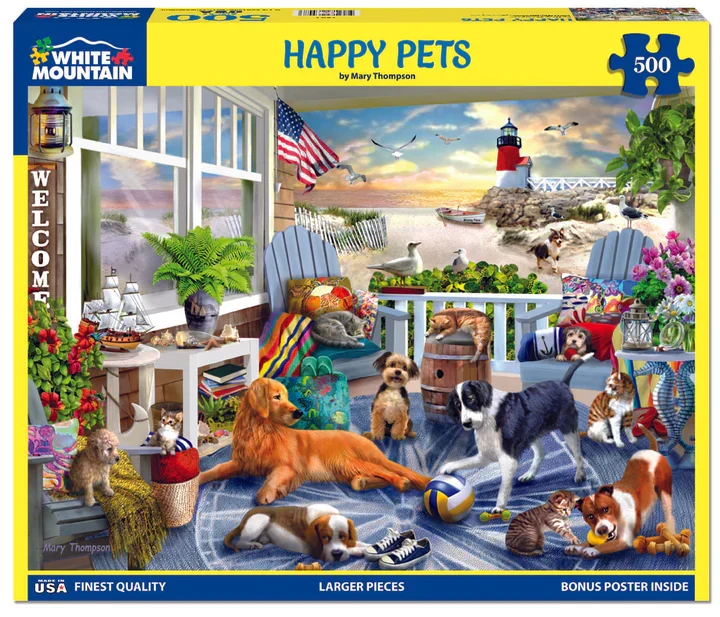 Happy Pets, Mary Thompson (500pcs)