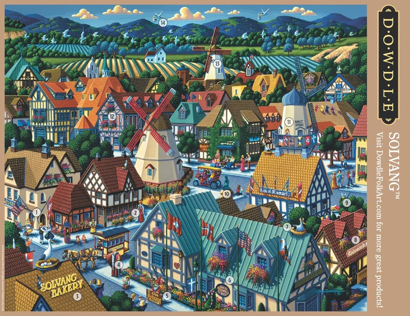 Solvang (1000pcs)