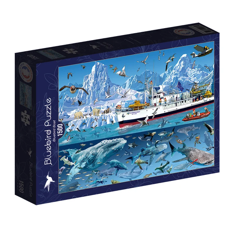 DMG Bluebird Boat, Francois Ruyer (1500pcs) (DAMAGED BOX)