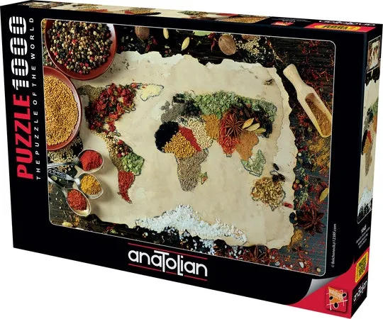 DMG Herbal World Map (DAMAGED BOX)