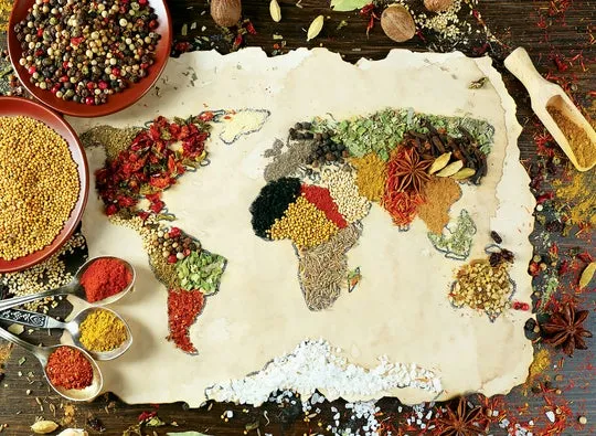 DMG Herbal World Map (DAMAGED BOX)
