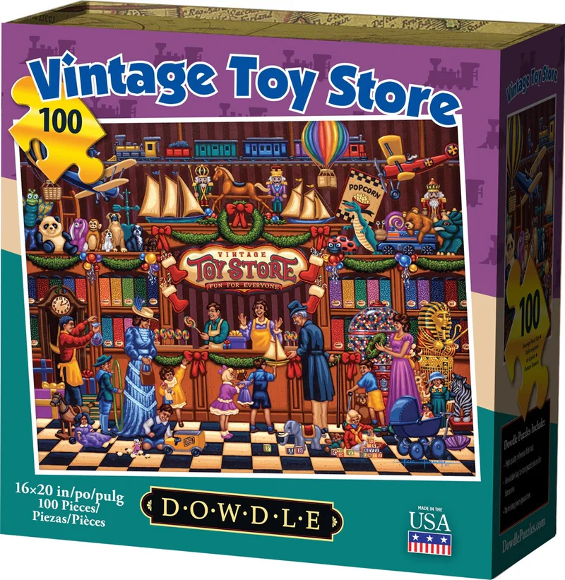 Vintage Toy Store (100pcs)