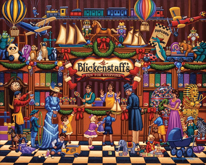 Vintage Toy Store (100pcs)