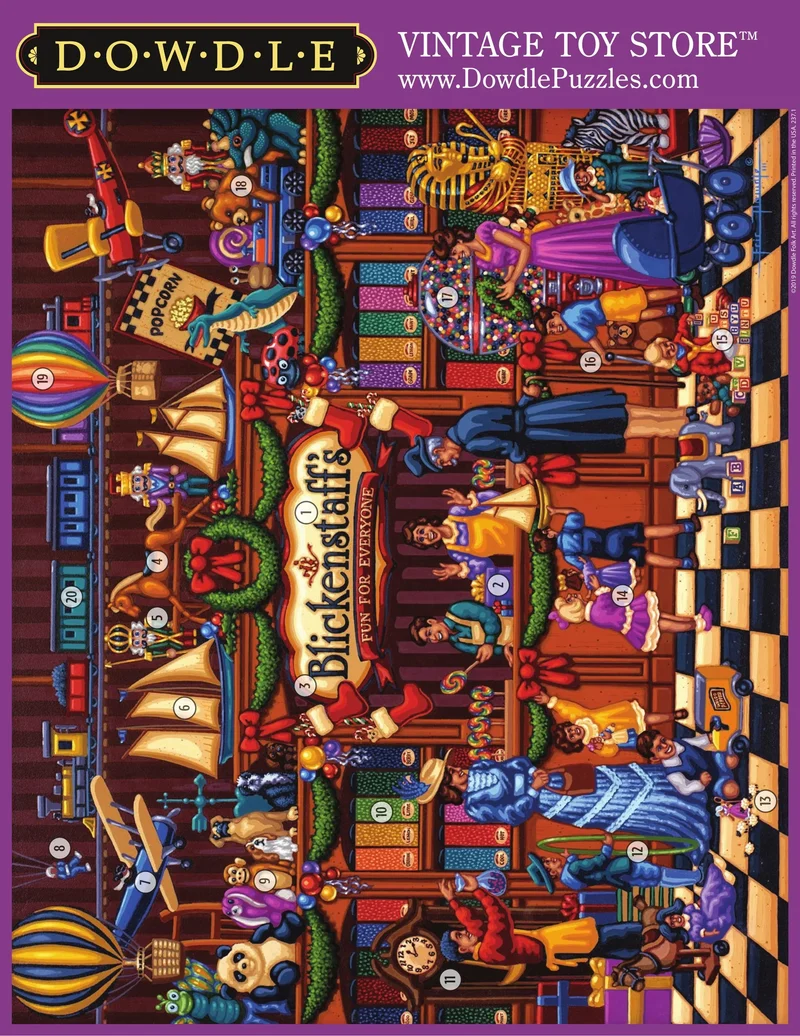 Vintage Toy Store (100pcs)