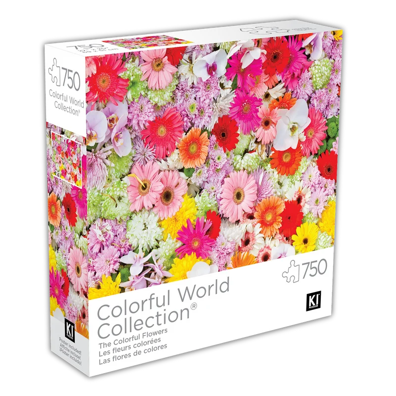 Colorful World - The Colorful Flowers (750pcs)