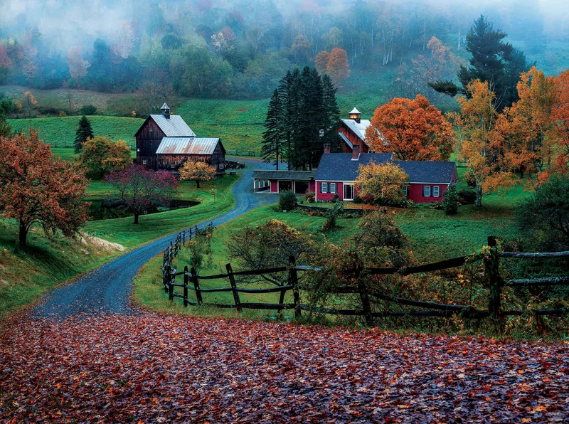Country Collection - Iconic Farmstead, Sleepy Hollow (750pcs)