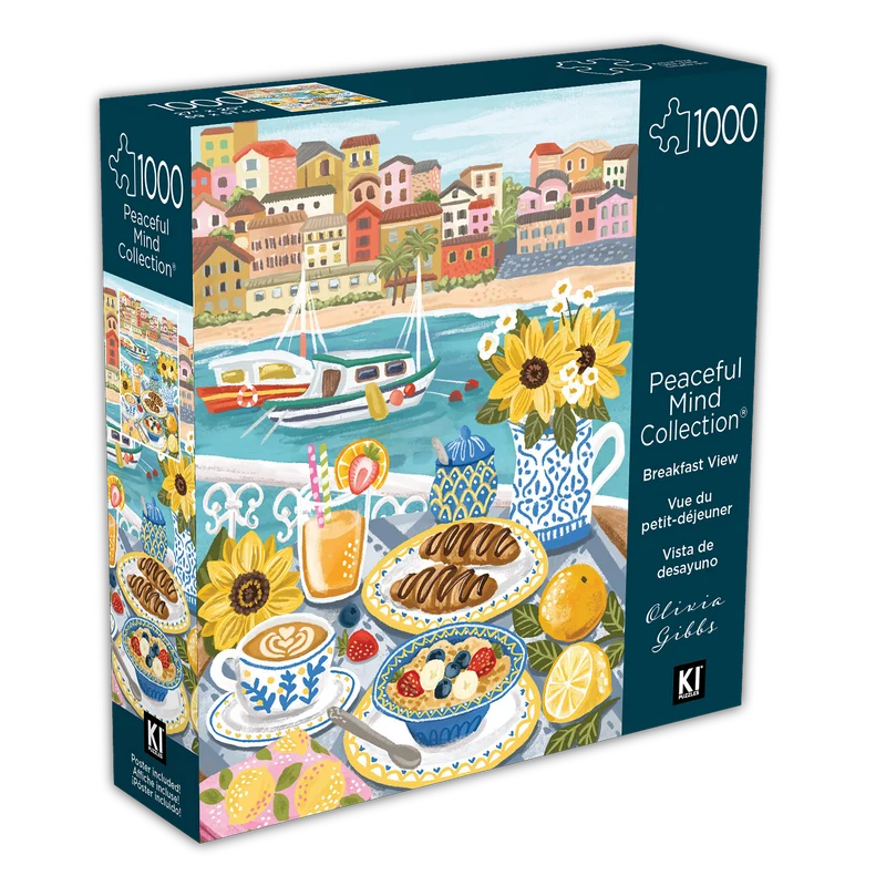 Peaceful Mind - Breakfast View, Olivia Gibbs (1000pcs)