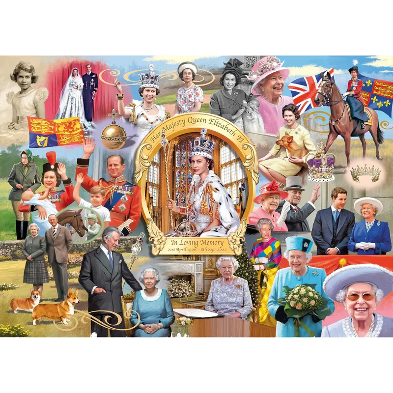 DMG Queen Elizabeth II, Victor McLindon (1000pcs) (DAMAGED BOX)