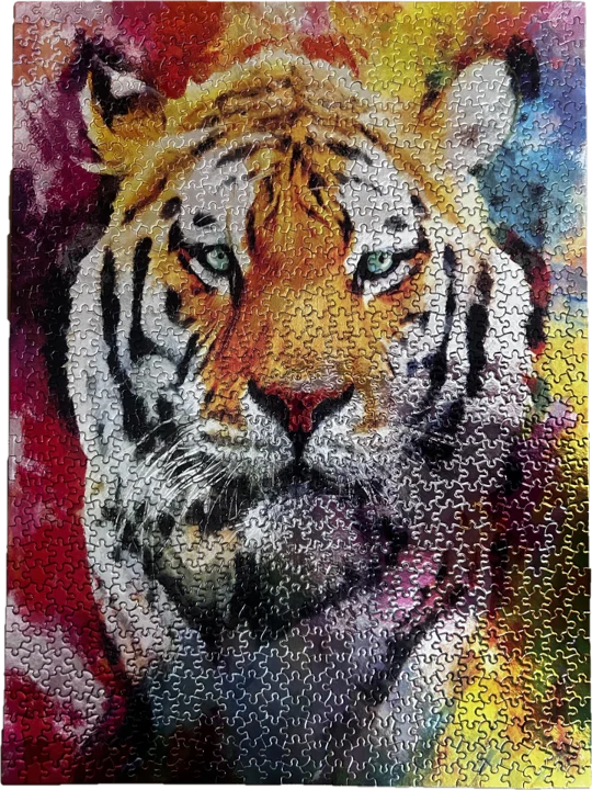 Vibrant Safari - Tiger (1000pcs)