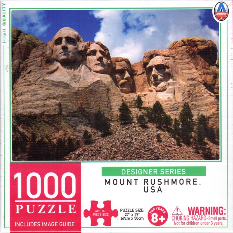 PFG Mount Rushmore, USA (Usage/Used - PUZZLES FOR GOOD)