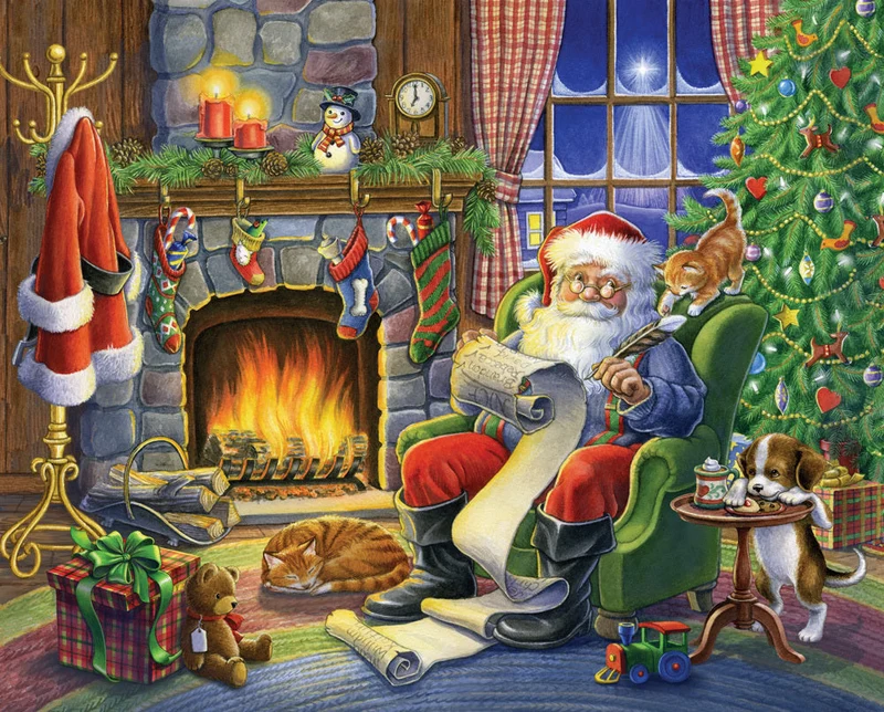 PFG Naughty or Nice, Rose Mary Berlin (Usage/Used - PUZZLES FOR GOOD)