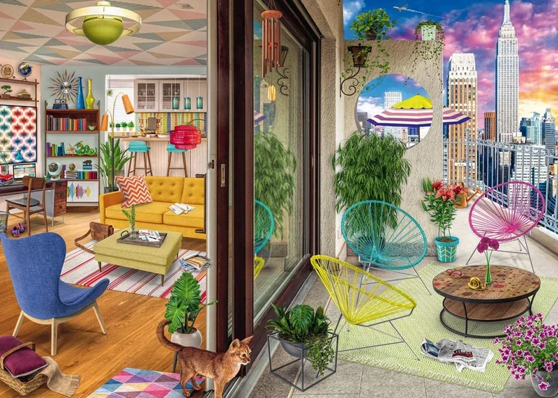 Ravensburger NYC Apartment (1000pcs)