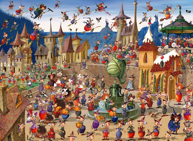 The Meeting of the Witches, Francois Ruyer (4000pcs)